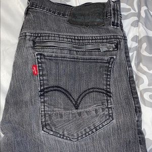 Black washed skinny jeans